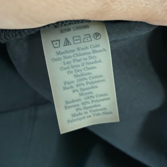 Everlane Black Scuba Short Sleeve Boxy Sweatshirt Medium - Picture 5 of 6